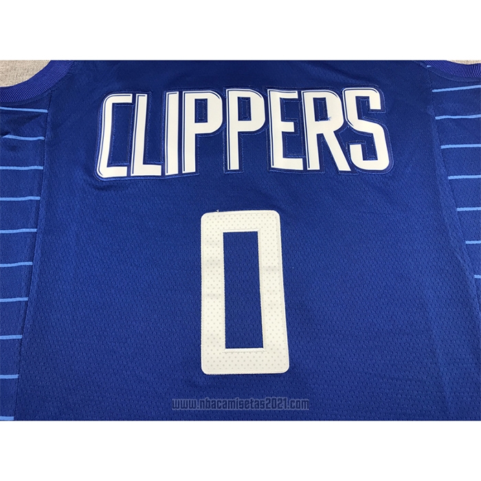 Camiseta Los Angeles Clippers Russell Westbrook #0 Icon 2022-23 Azul